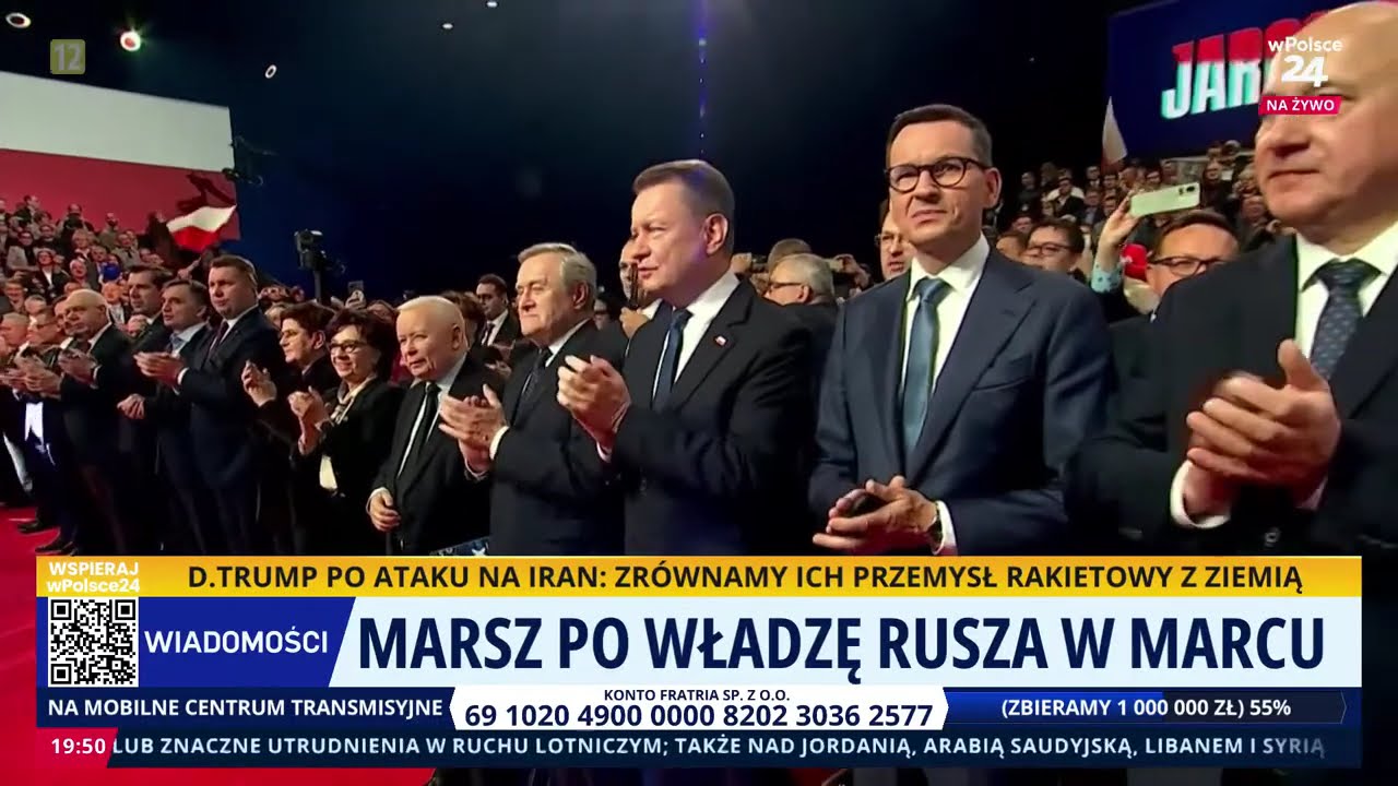 Marsz po władzę rusza w marcu. Wiadomości wPolsce24