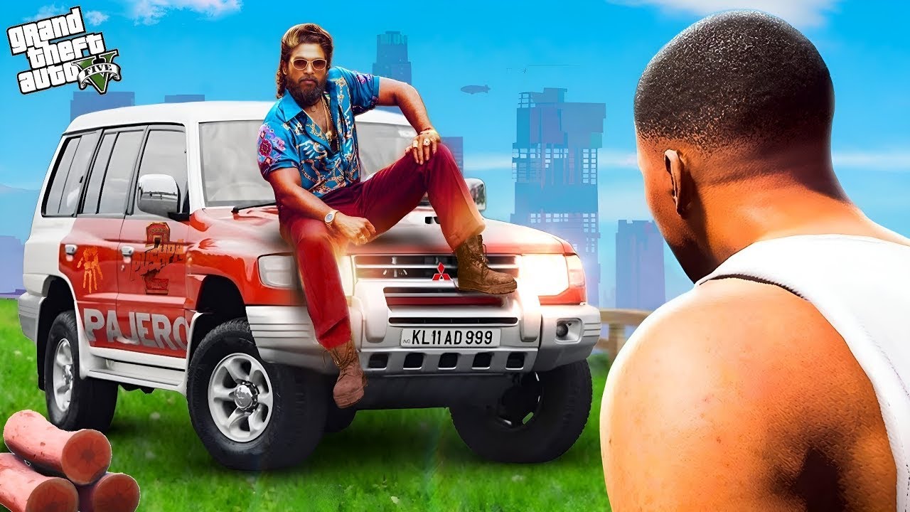 GTA 5 - Pushpa: The Rise v/s Franklin !!
