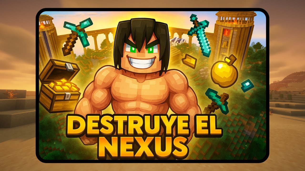 ⭐Una de mis mejores partidas de Destruye el Nexus!!! ⛏️ Universocraft 🌎