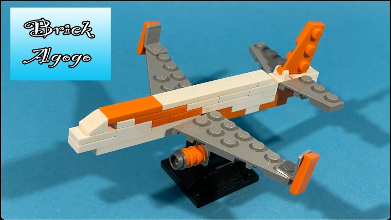 Lego A320 Neo EasyJet livery - Lego Custom MOC