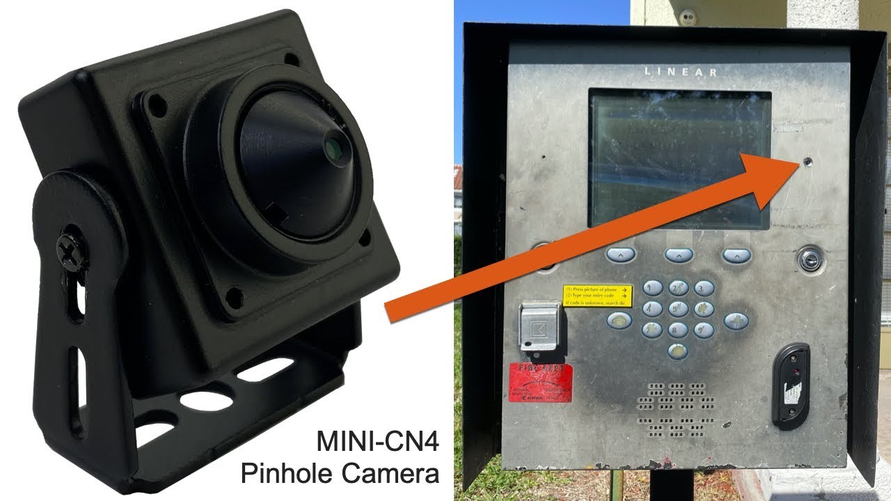 MINI-CN4 Pinhole Security Camera