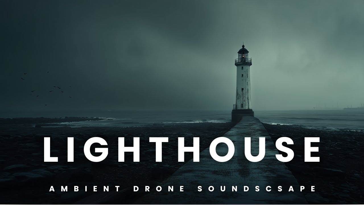 THE LIGHTHOUSE | Ambient Drone Soundscape for Focus, Coding, Work & Deep Thought | 4K