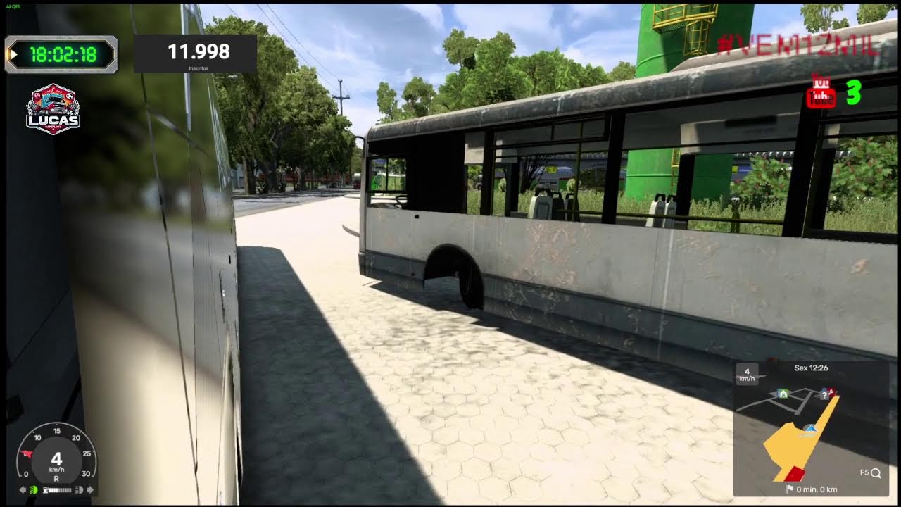 simulador de onibus realista EXTREMA X PARANAGUA g8 1600  MAPA EAA