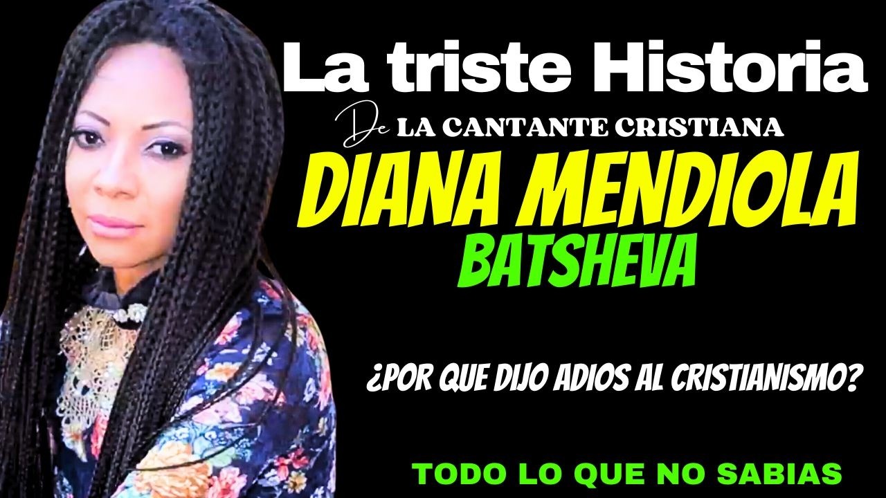 La Triste Historia de la cantante CRISTIANA Diana Mendiola | dejo atrás a la Iglesia