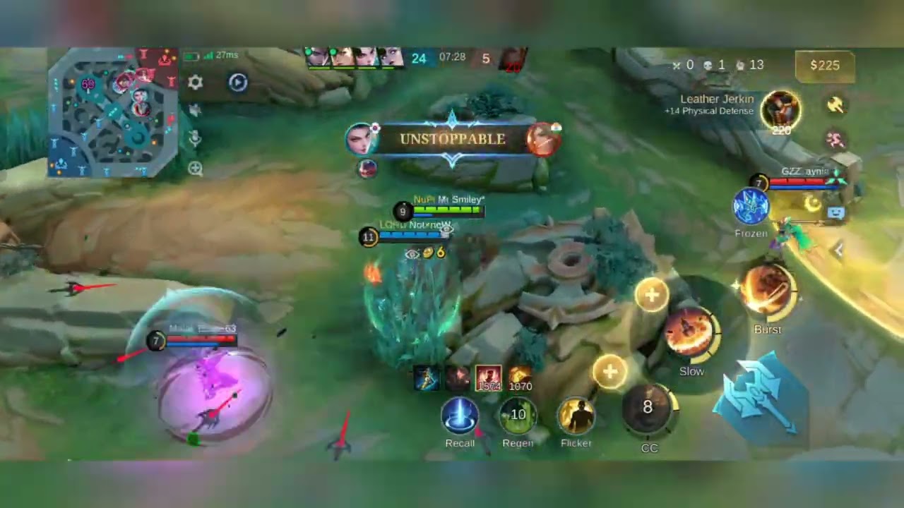 MOBA LEGENDS: 5V5. Franco on fire 🔥