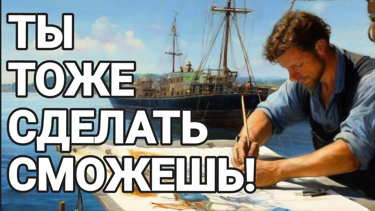 Нужен кораблик? СДЕЛАЙ САМ!