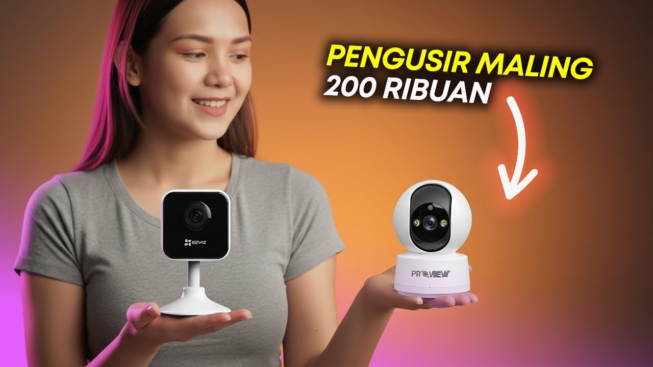5 Rekomendasi CCTV Smart Indoor Terbaik 2026 Harga 200 Ribuan‼️