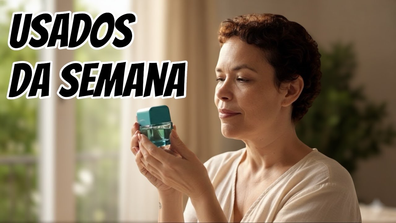 Recebi novidades na perfumaria essa semana