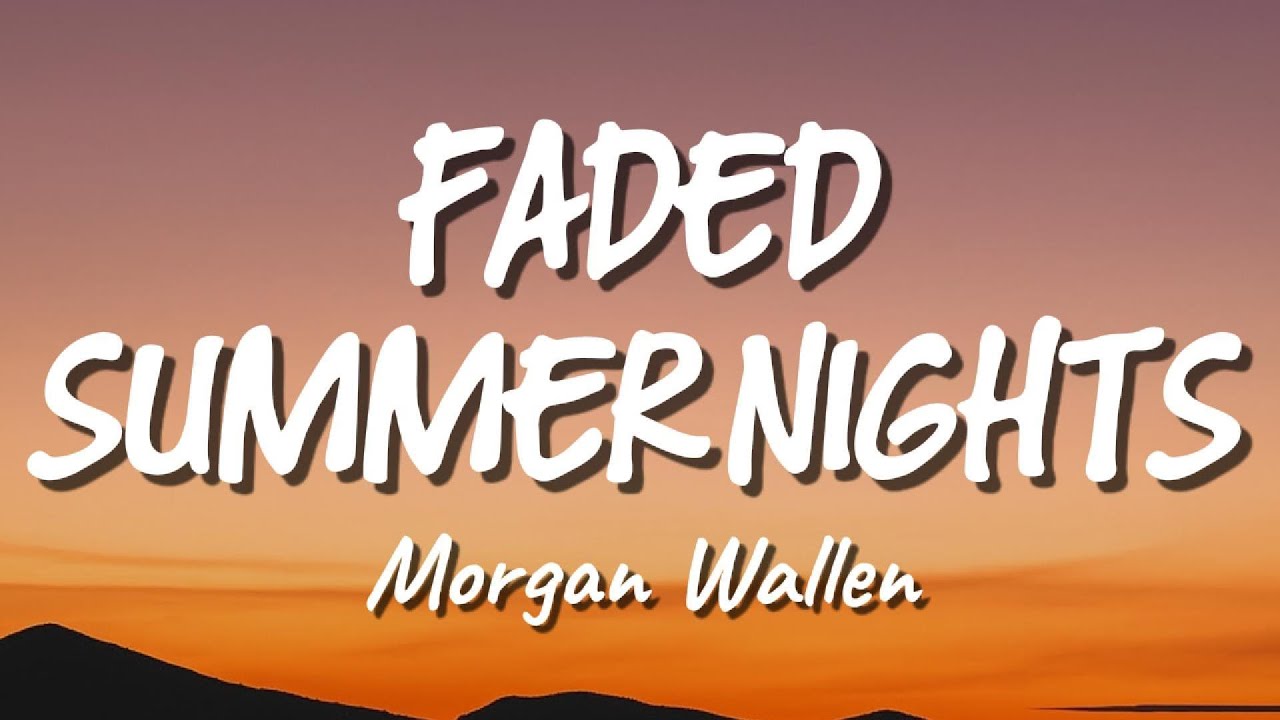 Morgan Wallen - Faded Summer Nights (New Song 2026) Cover Remix