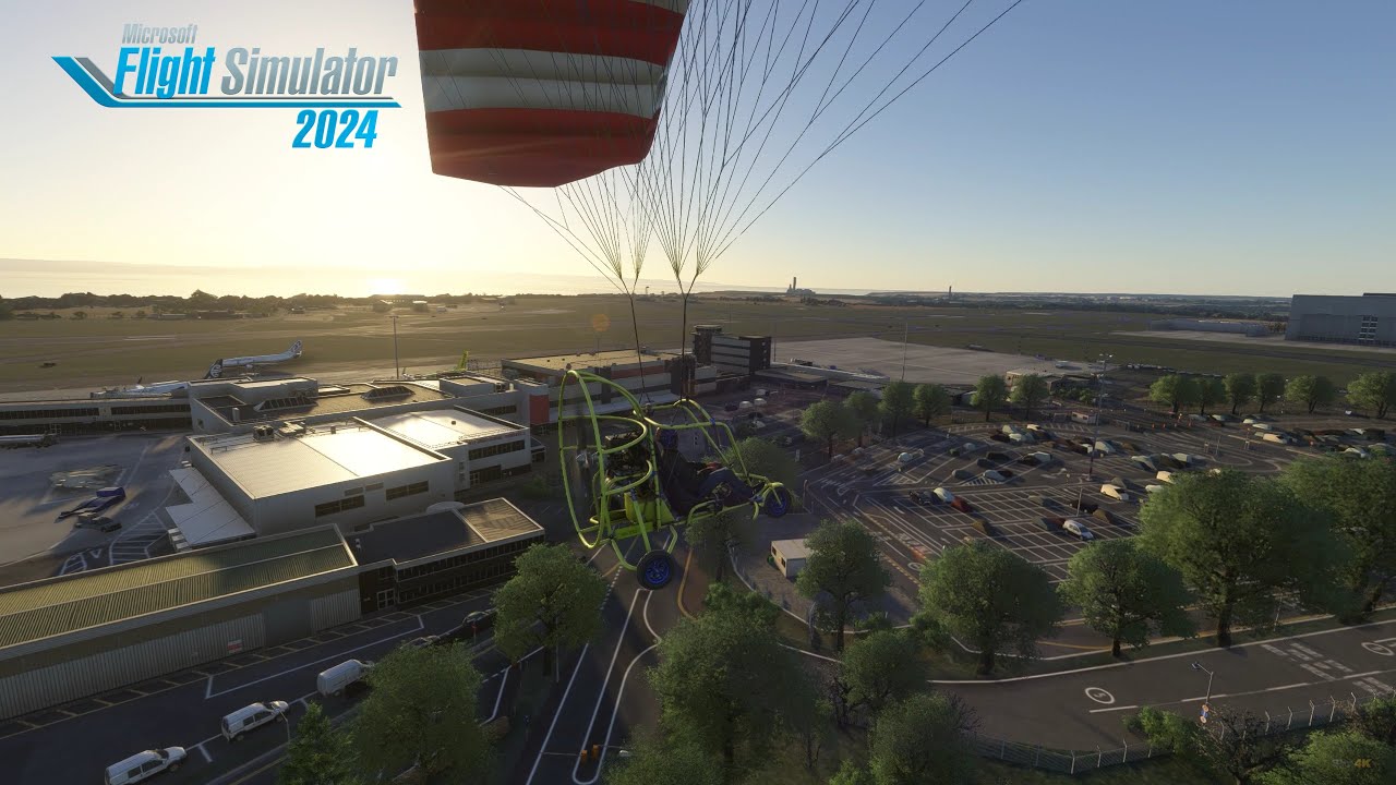 MSFS 2024 | Short Flight Around Cardiff Airport.