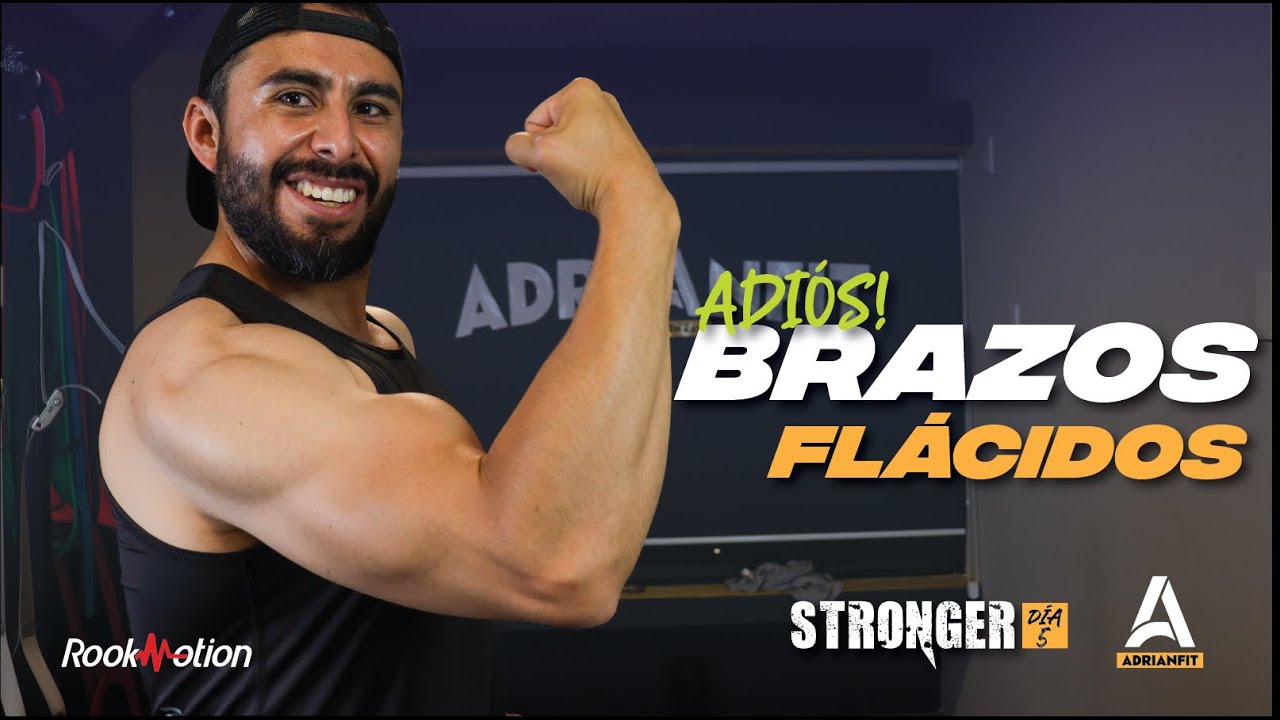Adiós Brazos FLÁCIDOS 💪 Rutina de BRAZOS EN CASA 🏠 (Stronger 5)