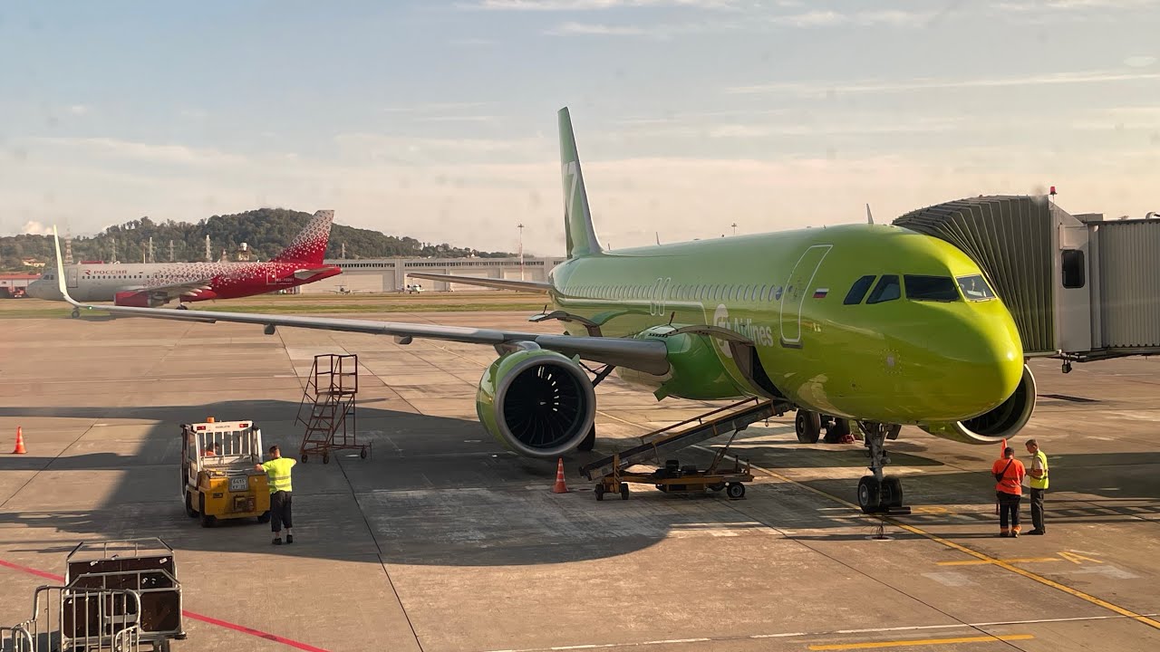 Перелет Новосибирск - Сочи (Адлер) / А\К S7 airlines / A320neo