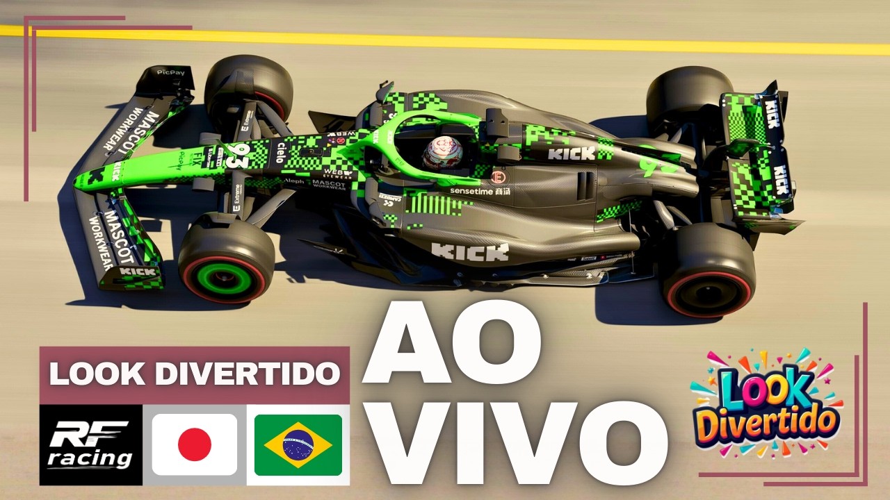 🔴 F1 25 - JAPÃO 🇯🇵 & BRASIL 🇧🇷 | RFR LEAGUE - GRID LOOK DIVERTIDO - E15 & E16 | TEMPORADA 5