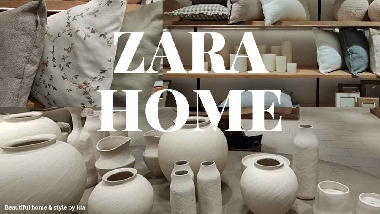 Zara Home | Come shopping with me | Minimalism | White home decor🤍