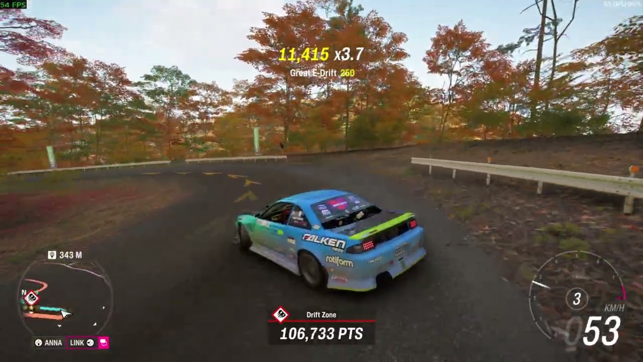 FH6 Formula Drift Nissan 240SX Drift Zone PB
