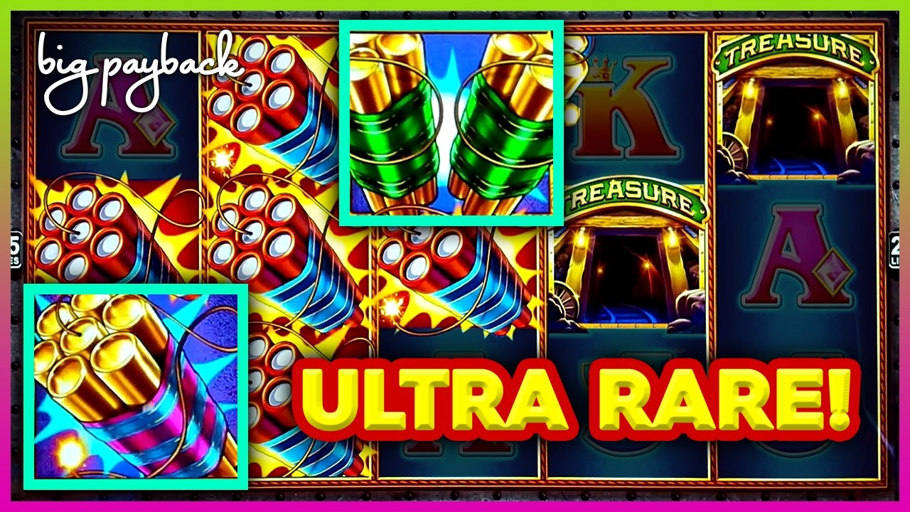 MEGA FEATURE BONUS on Eureka Treasure Train Slots!