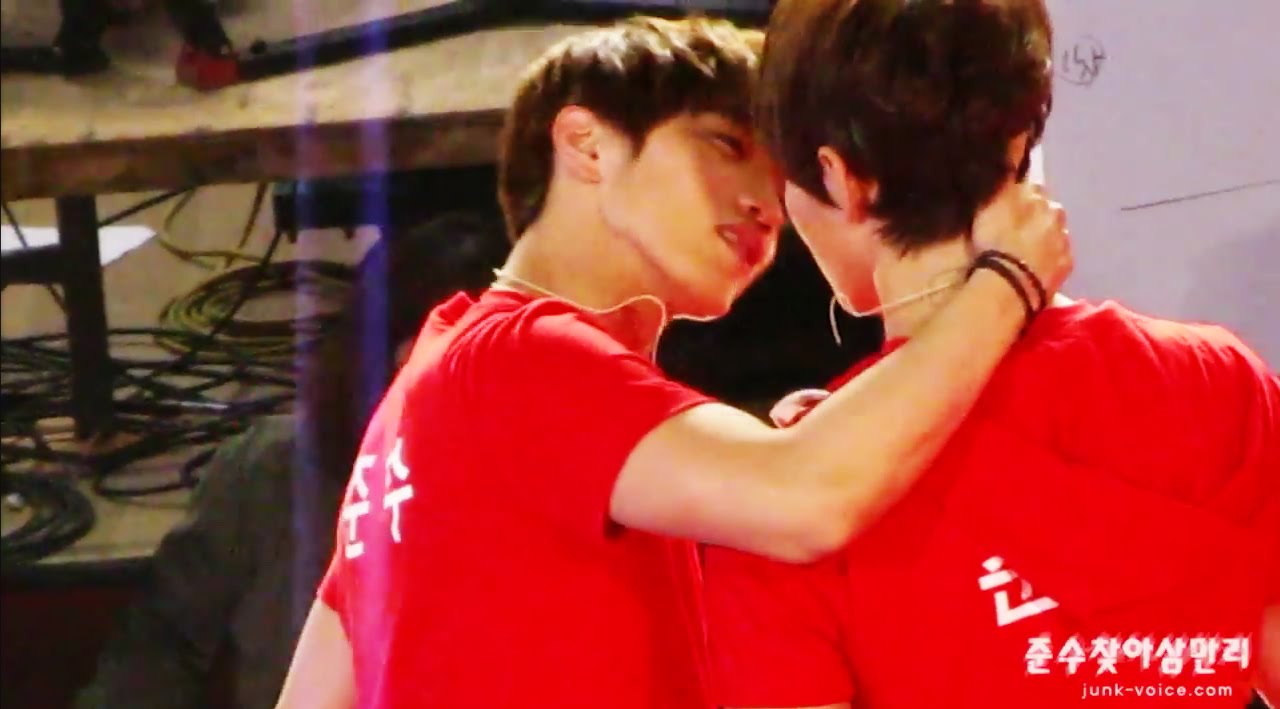 120508 2PM 승부의신 준케이(JUN.K) kiss kiss