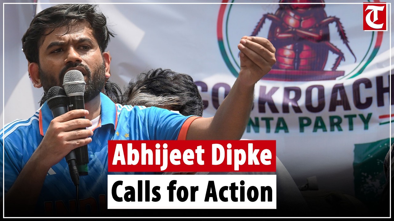 Cockroach Janata Party Protest: Abhijeet Dipke Targets Govt Over Education System