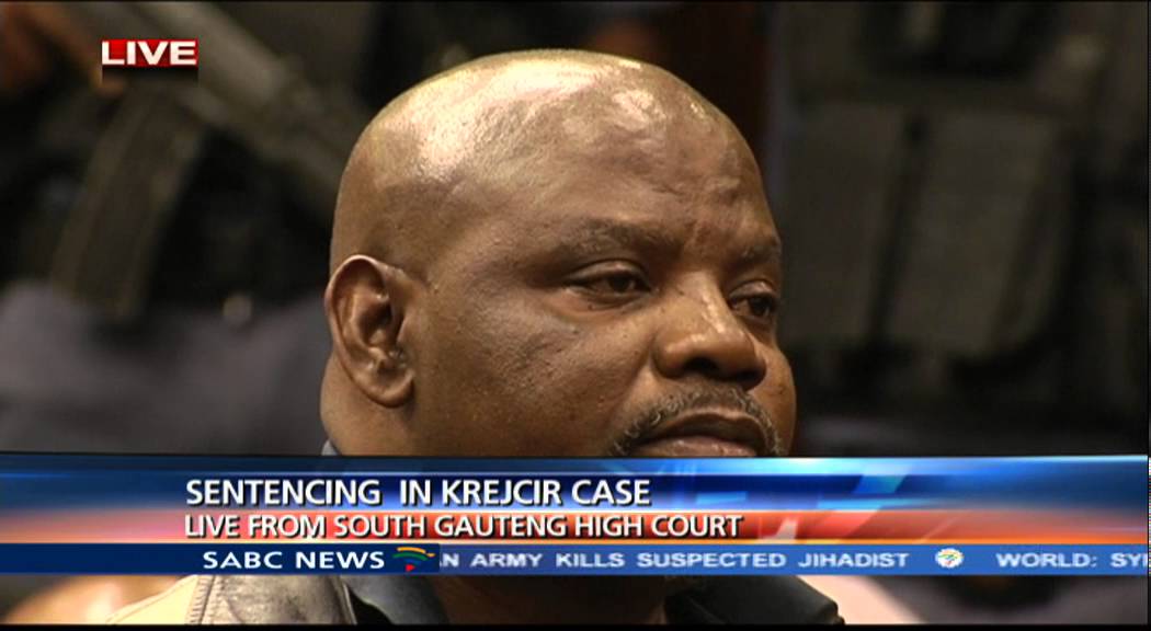 Judge Colin Lamont passing sentence in the Krejcir case
