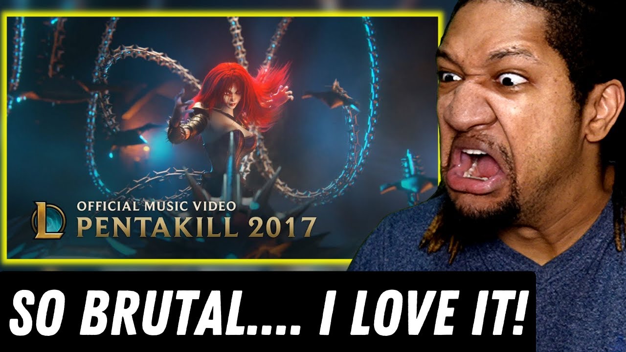 Реакция на Pentakill: Mortal Reminder | Официальное музыкальное видео — League of Legends