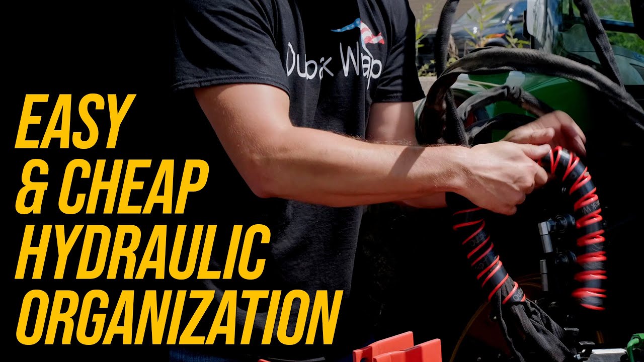 WRAP IT UP! IDENTIFY, ORGANIZE, & PROTECT HYDRAULIC HOSES