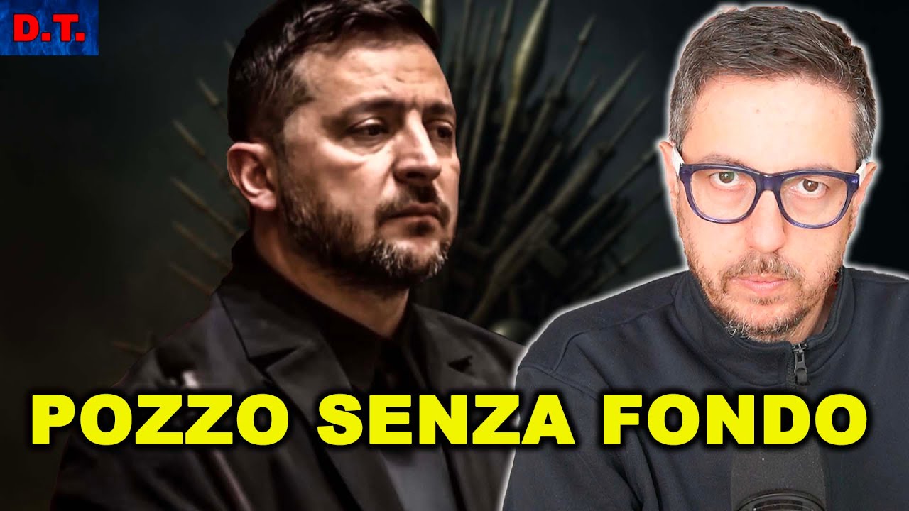 ZELENSKY PRETENDE SOLDI E ARMI DALL&rsquo;EUROPA PER ALTRE 3 ANNI DI GUERRA