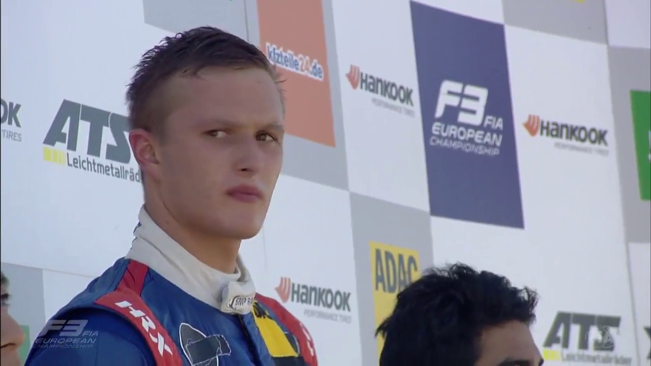 FIA Formula 3 at Zandvoort. Wrong Russian Anthem