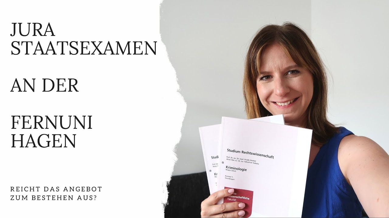 Mit der Fernuni Hagen zum Jura Staatsexamen? Reicht das Angebot?