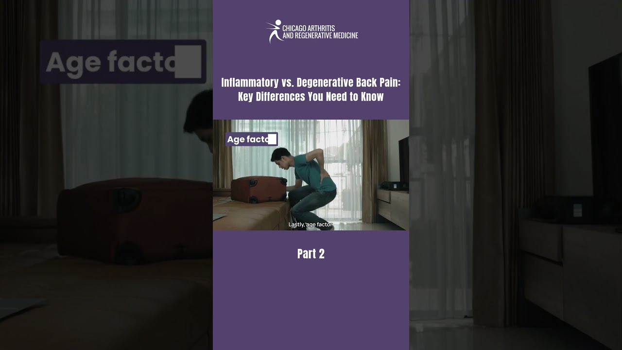 Inflammatory vs. Degenerative Back Pain: Key Differences You Need to Know 💡 | PART 2