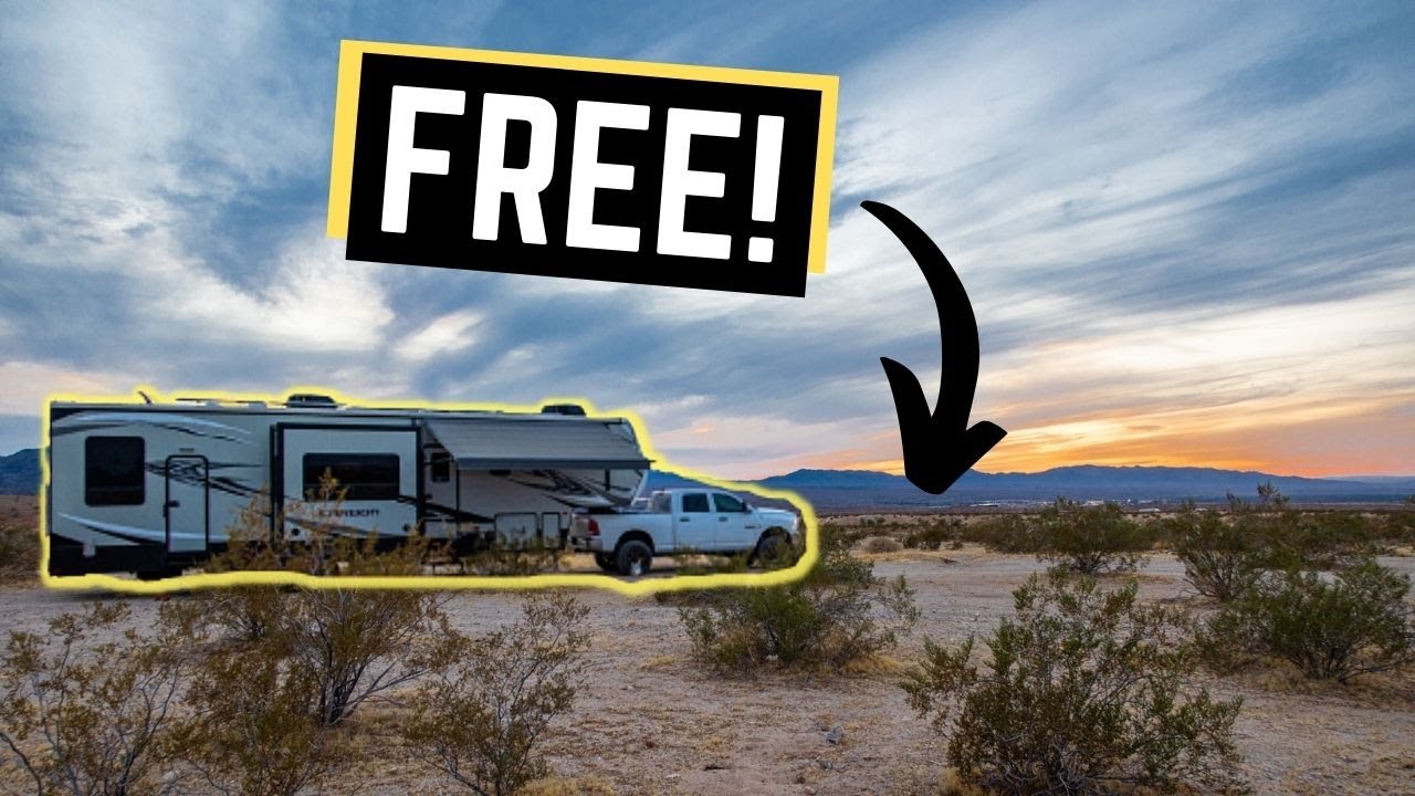 Free Boondocking Near Yuma Arizona (Dispersed Camping)