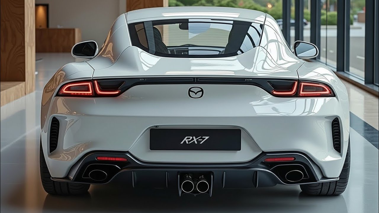 Mazda RX-7 2026 возвращается! 🔥 400-сильный роторный монстр снова готов доминировать!