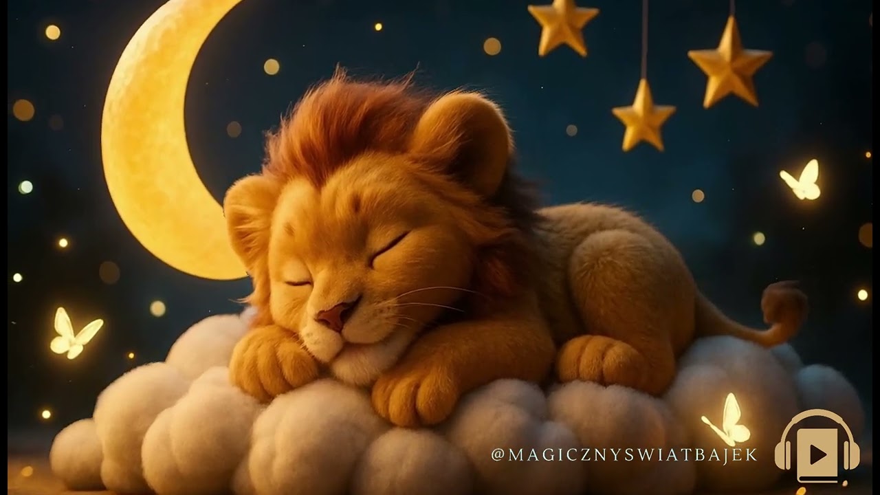 🌟💤🦁🎹Bajkowe Kołysanki ze Zwierzątkami z Zoo #8 🦁🎹 | Sleepy Lion Piano | 26 minut | Bez reklam | 4K💤