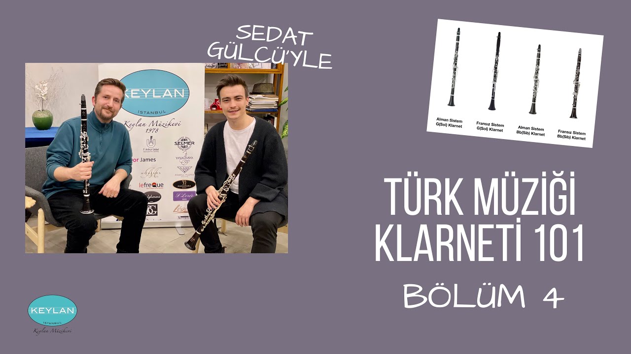 Türk Müziği Klarneti 101 - 4.Bölüm - Sib ve Sol Klarnet arasındaki temel farklar