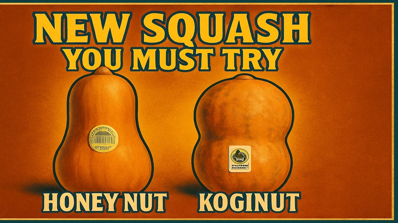 Honey Nut и Koginut: новая тыква, которую должен попробовать каждый | The Produce Couple