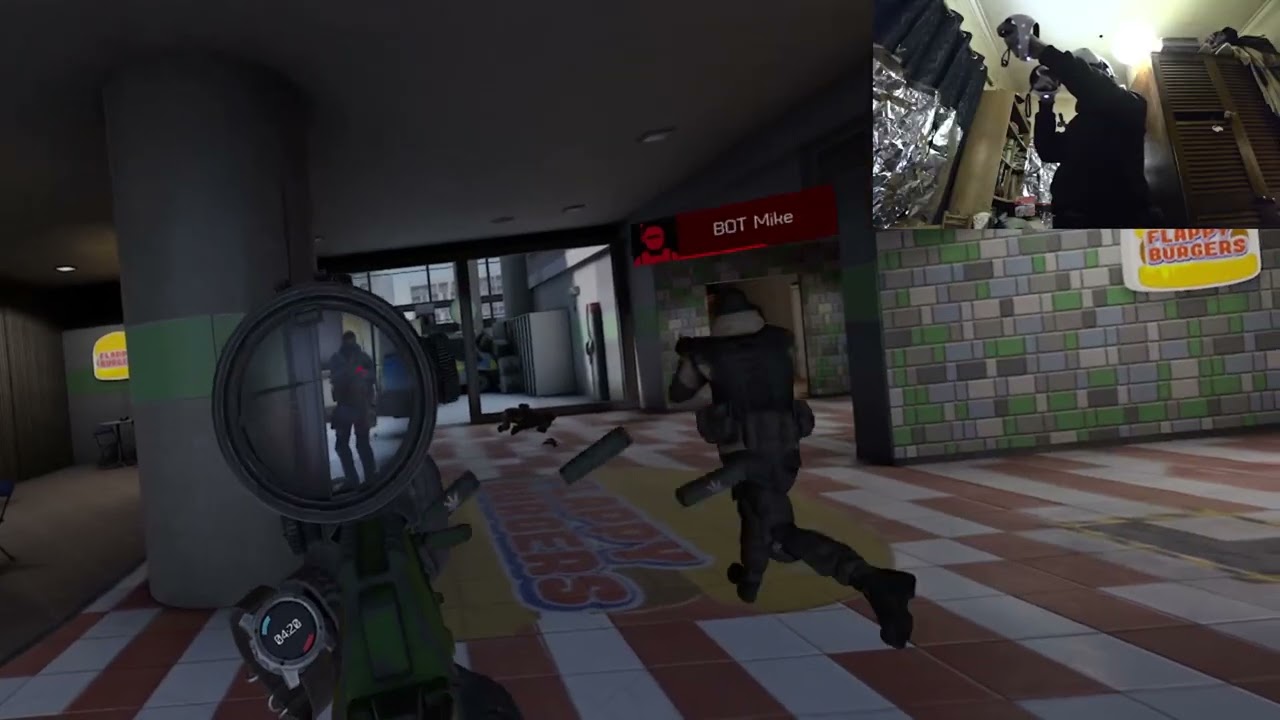 PsVR2 pc PAVLOV VR gameplay
