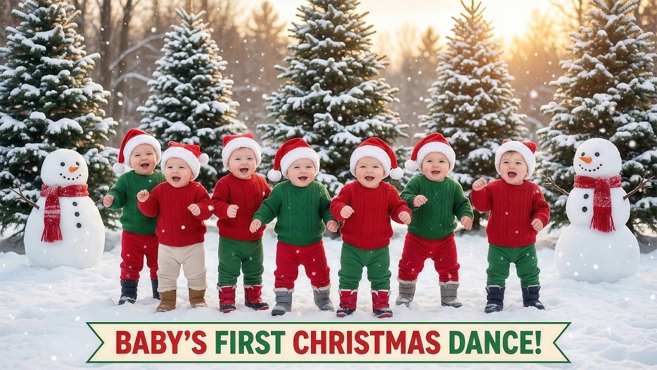 Jingle Bells & Holiday Cheer | Baby Dance Christmas Song 2026 | Smiley Music