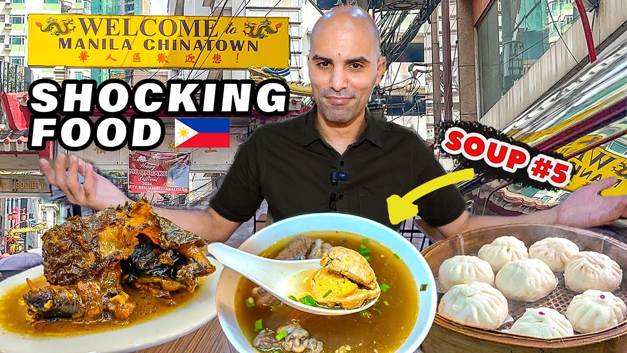 12 MUST TRY Foods in the MANILA CHINATOWN 🇵🇭 You Won't Believe What I Found!