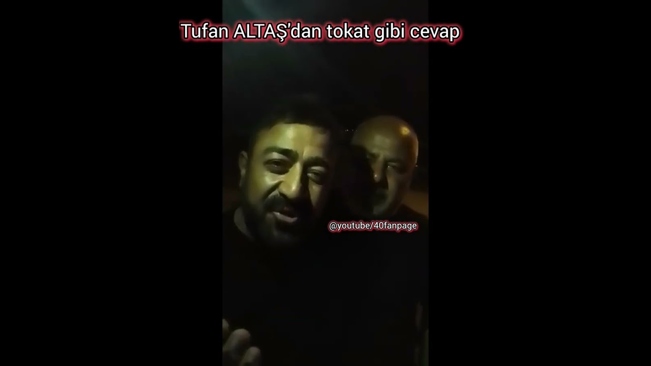 TUFAN ALTAŞ'dan AÇIKLAMA.. 