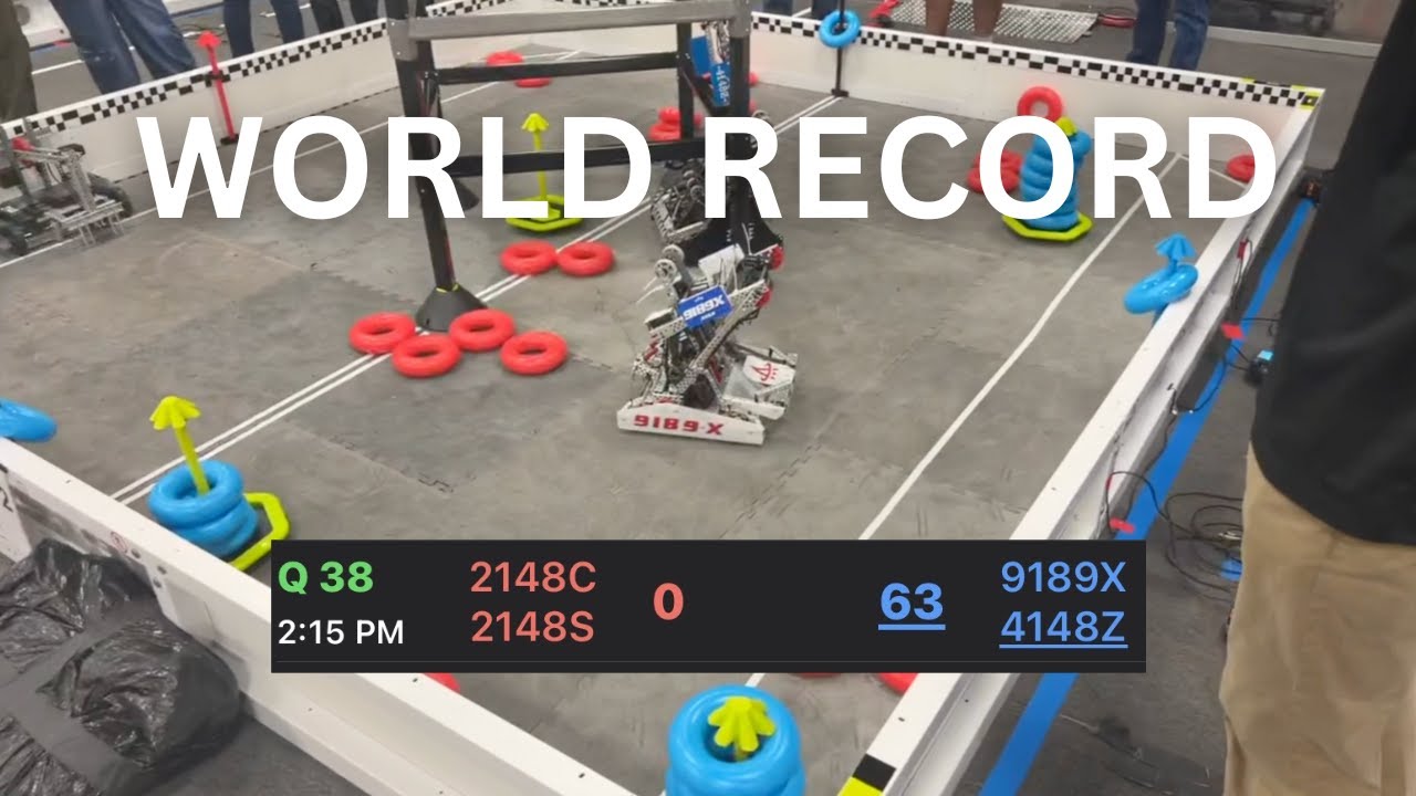 WORLD RECORD SCORING MATCH (VEX HIGH STAKES)