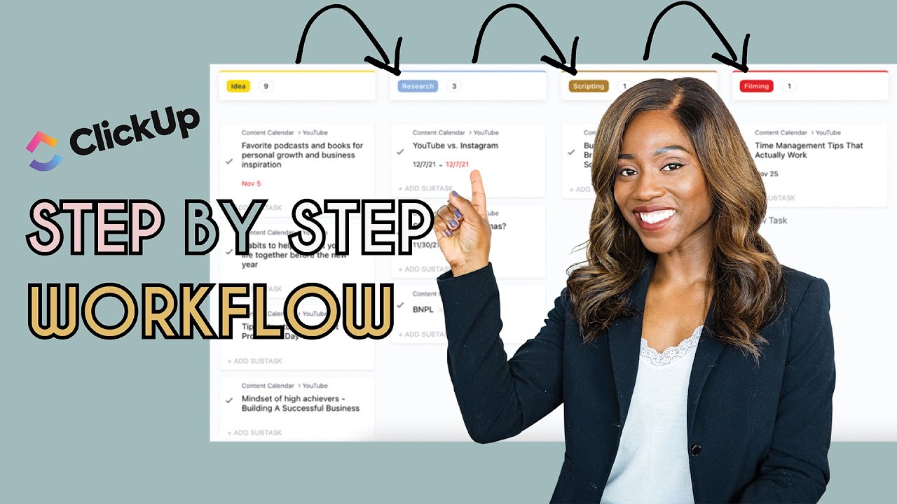 How I Optimize My Content Creation Workflow with ClickUp | Step-by-Step Tutorial