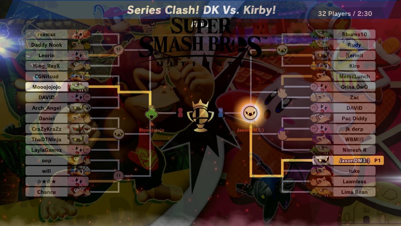 Super Smash Bros Ultimate Online Tourney 
