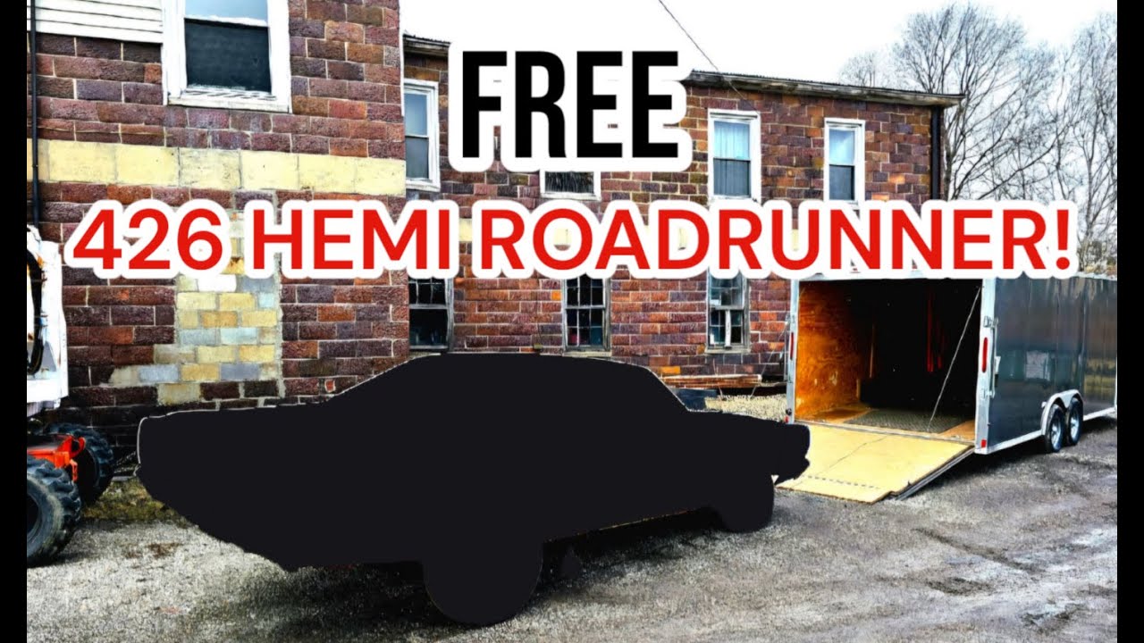 I WAS GIVEN A 1969 HEMI ROADRUNNER DRAG CAR!