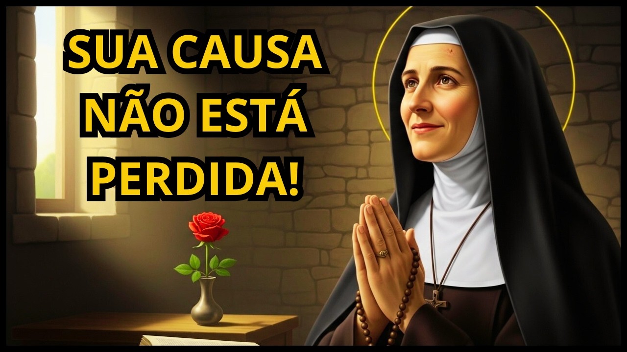 O TERÇO MAIS PODEROSO PARA CAUSAS IMPOSSÍVEIS – Santa Rita de Cássia!