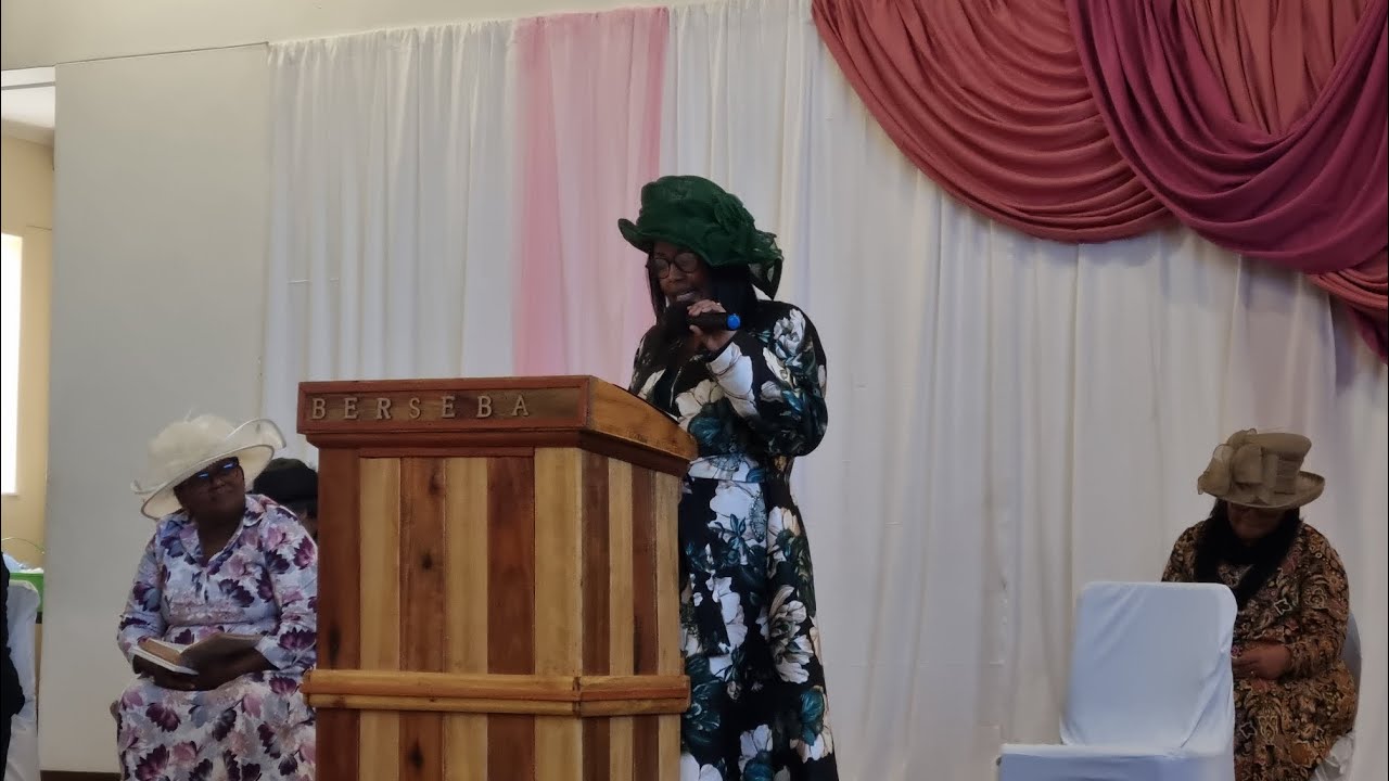 Distrik Vroue Saamtrek Woord deur Suster Jennipher Joubert