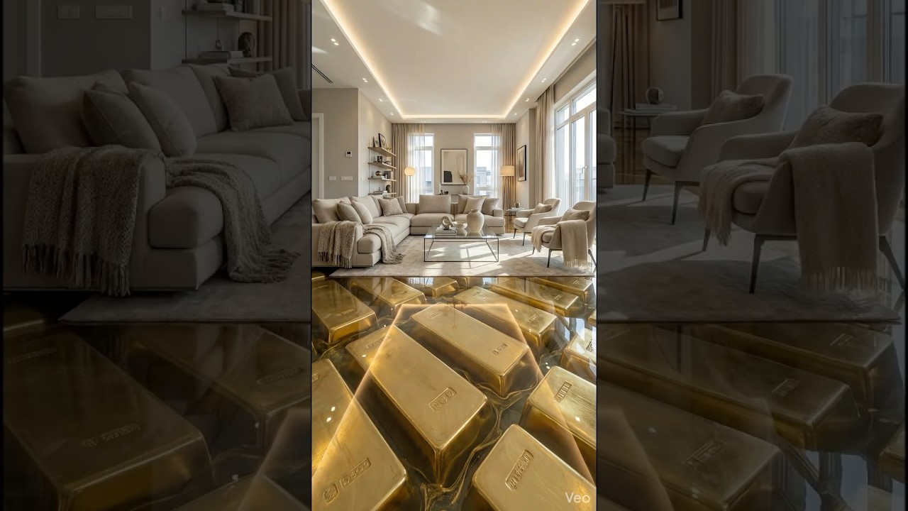 This Floor Is Literally Made of Gold…😳 