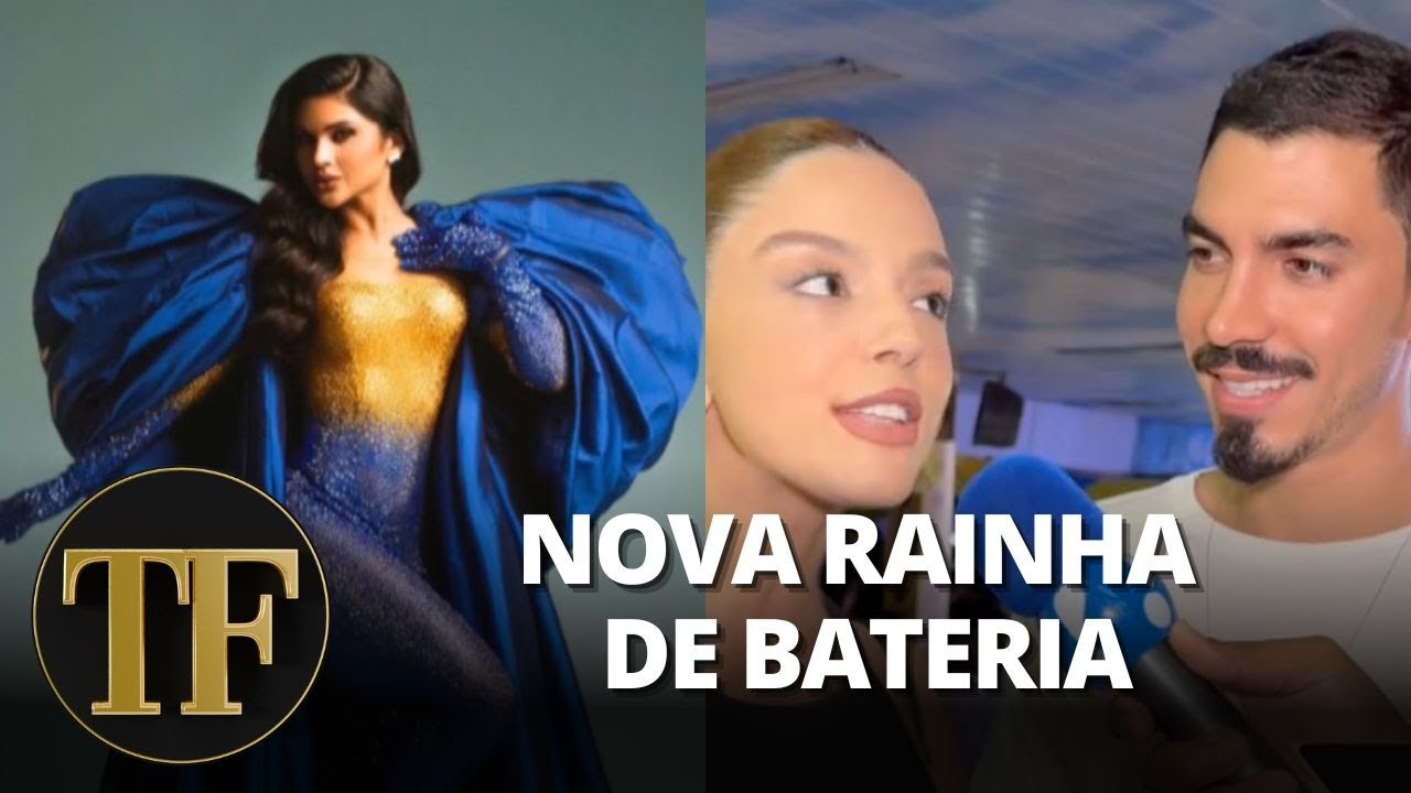 Giovanna Lancelotti e marido referenciam coroação de Mileide Mihaile na Unidas da Tijuca