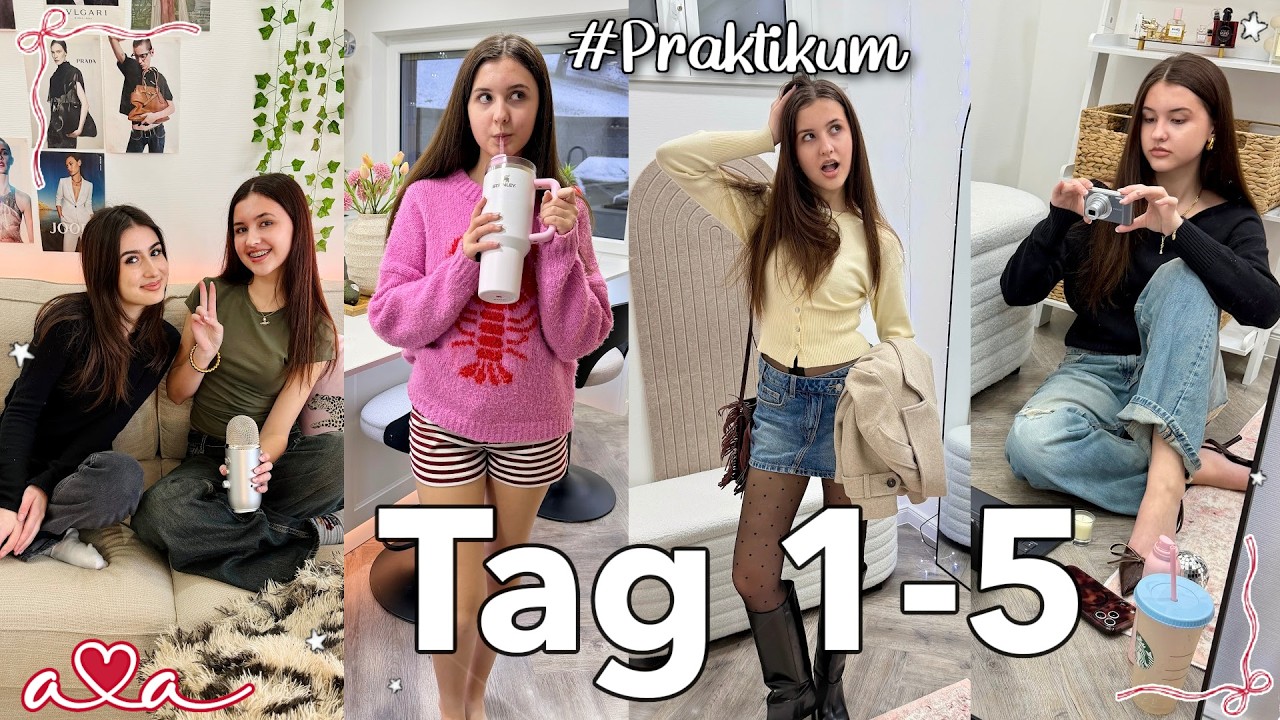 5 TAGE - 5 OUTFITS für mein Praktikum ౨ৎ Ava