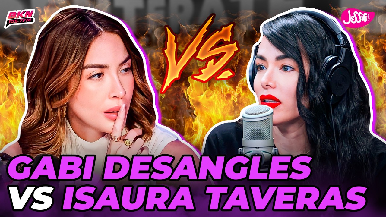 GABI DESANGLES RESPONDE A ISAURA TAVERAS Y LA LLAMA RESENTIDA SOCIAL, POR DECIR QUE NO LA CONOCE