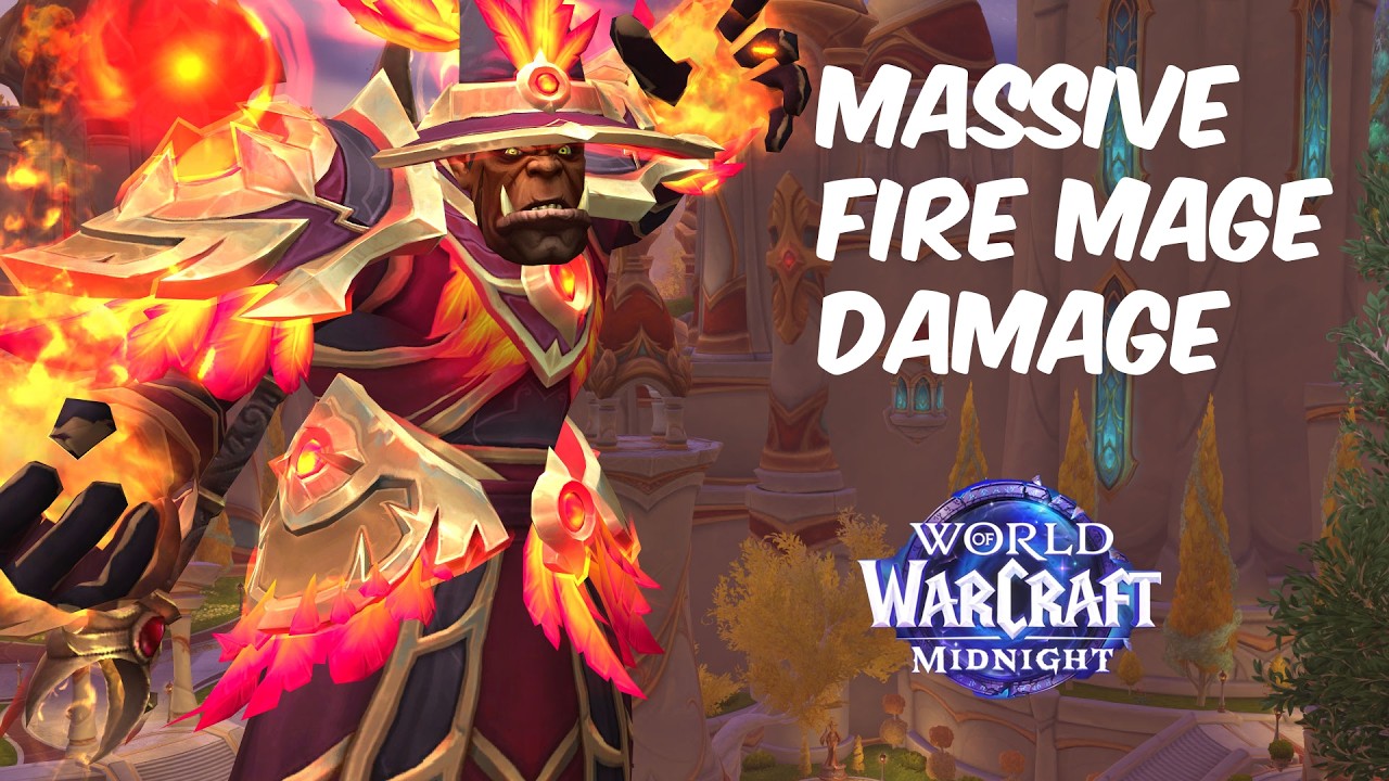 PYROBLAST NUKE MACHINE! - Fire mage pvp midnight