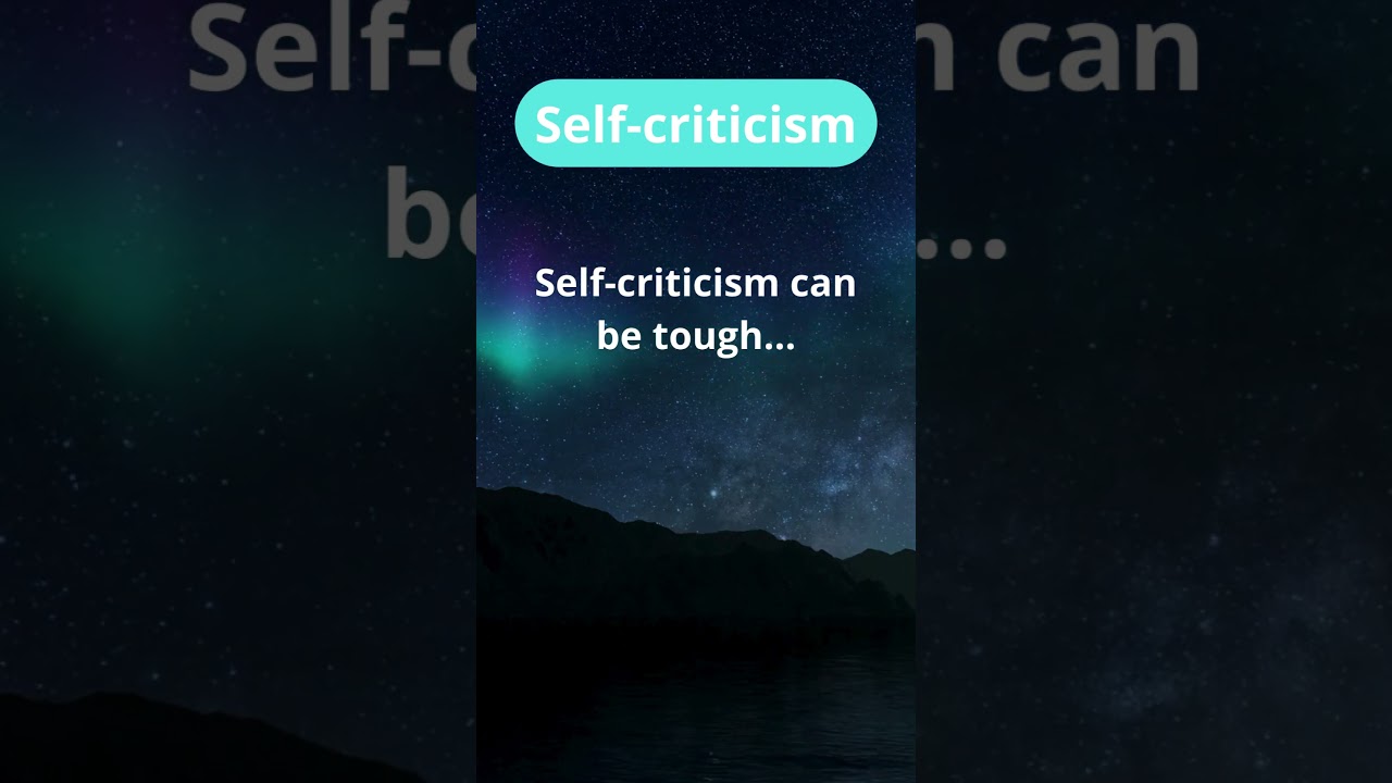 Self-criticism